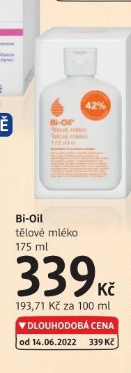 Tělové mléko Bi-Oil