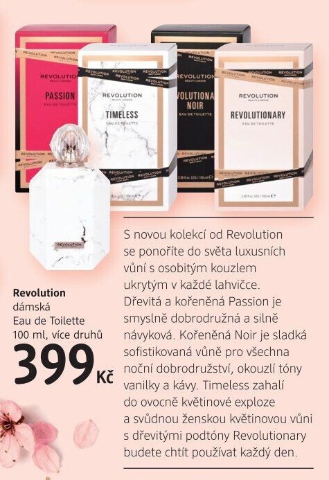 Toaletní voda dámská Revolution