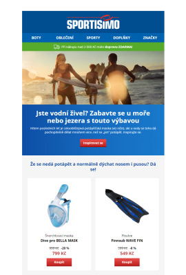 akční leták Sportisimo 14.7.2022-19.7.2022