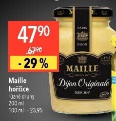 Hořčice dijonská Maille