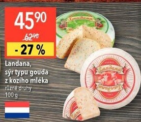 Sýr Gouda ochucená Landana