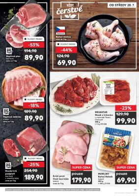 akční leták Kaufland 20.7.2022-26.7.2022