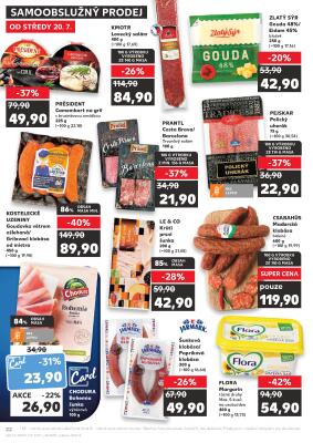 akční leták Kaufland 20.7.2022-26.7.2022