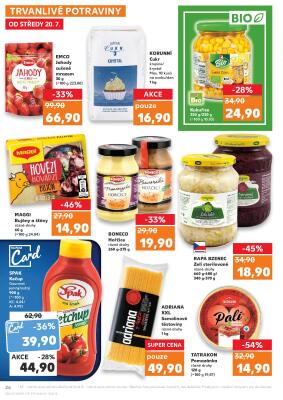 akční leták Kaufland 20.7.2022-26.7.2022