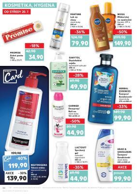 akční leták Kaufland 20.7.2022-26.7.2022