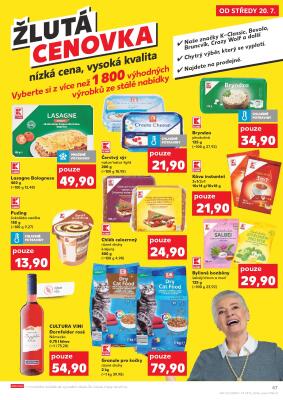 akční leták Kaufland 20.7.2022-26.7.2022