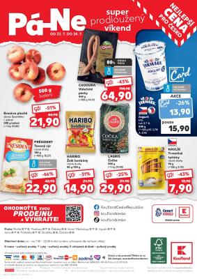 akční leták Kaufland 20.7.2022-26.7.2022