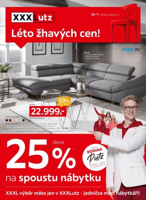 akční leták XXXLutz 18.7.2022-31.7.2022