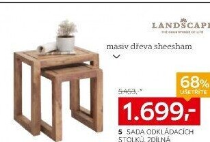 SADA ODKLÁDACÍCH STOLKŮ