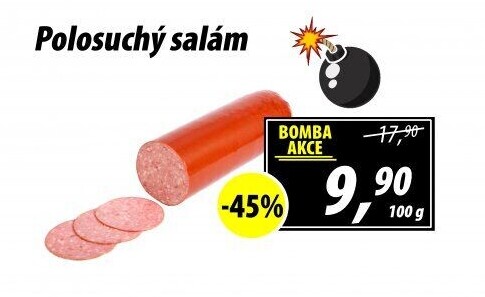 Polosuchý salám