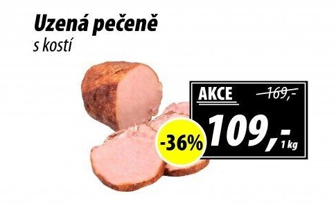 Uzená pečeně s kostí