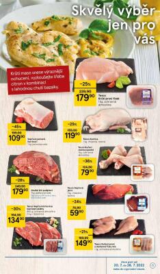 akční leták Tesco 20.7.2022-26.7.2022