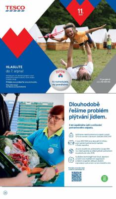 akční leták Tesco 20.7.2022-26.7.2022