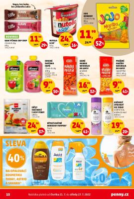 akční leták Penny Market 21.7.2022-27.7.2022