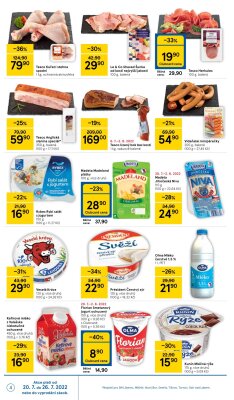 akční leták Tesco 20.7.2022-26.7.2022