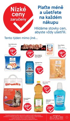 akční leták Tesco 20.7.2022-26.7.2022