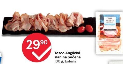 Anglická slanina Tesco