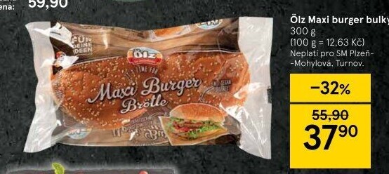 Bulky na hamburger Ölz