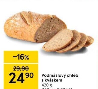 Chléb podmáslový