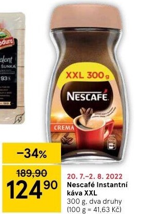 Instantní kávy Nescafé