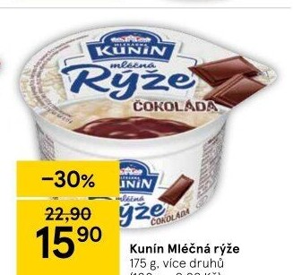 Mléčná rýže Kunín