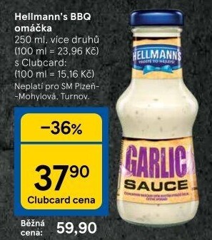 Omáčky BBQ Hellmann'
