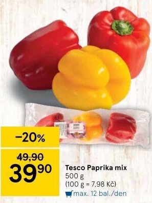 Paprika mix Tesco