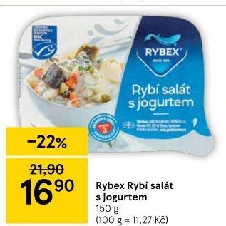 Salát rybí s jogurtem Rybex