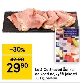 Šunka od kosti nejvyšší jakosti LE&amp