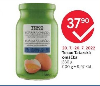 Tatarská omáčka Tesco