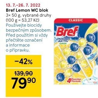 WC blok Bref