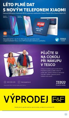 akční leták Tesco 20.7.2022-26.7.2022