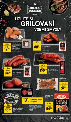 akční leták Tesco 20.7.2022-26.7.2022