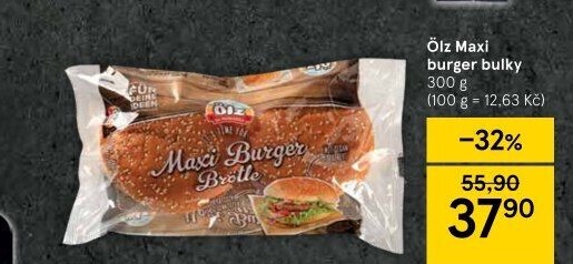 Bulky na hamburger Ölz