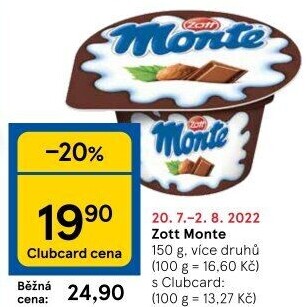 Dezert Monte Zott