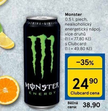 Energetický nápoj Monster Energy