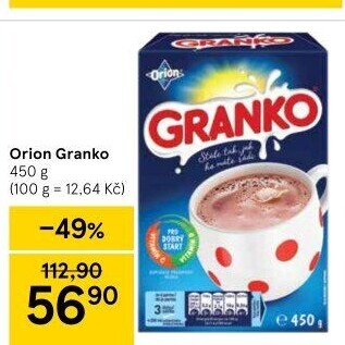 Instantní kakao Granko