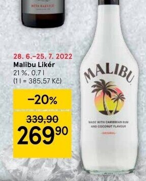 Likér Malibu