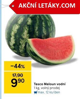 Meloun vodní Tesco - Tesco akcniletaky.com