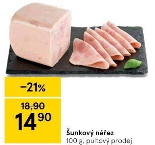 Nářez šunkový