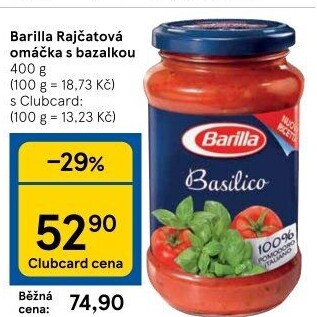 Omáčky Barilla