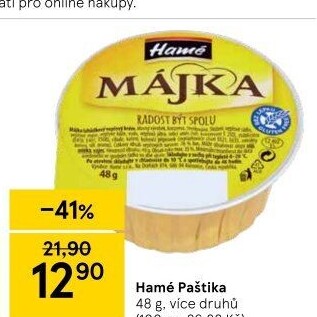 Paštiky Hamé