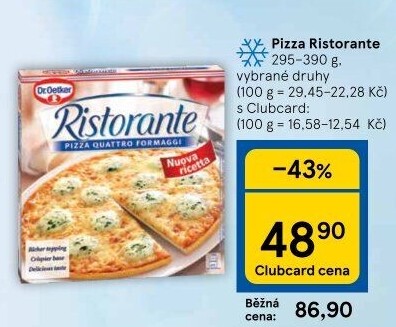 Pizza mražená Ristorante Dr. Oetker