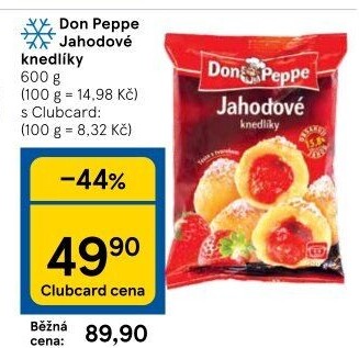 Plněné knedlíky mražené Don Peppe