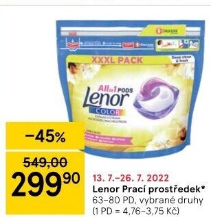 Prací prostředky Lenor