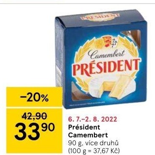 Sýr Camembert Président
