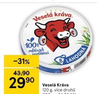 Sýr tavený Veselá kráva