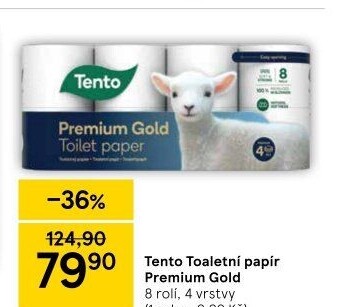 Toaletní papír 4vrstvý Tento
