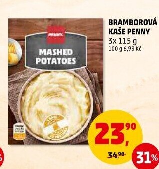 Bramborová kaše v prášku Penny