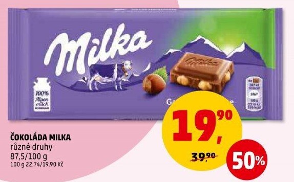 Čokoláda Milka
